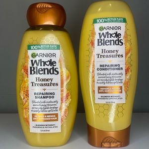 Garnier Whole Blends Honey Treasures Repairing Shampoo & Conditioner
